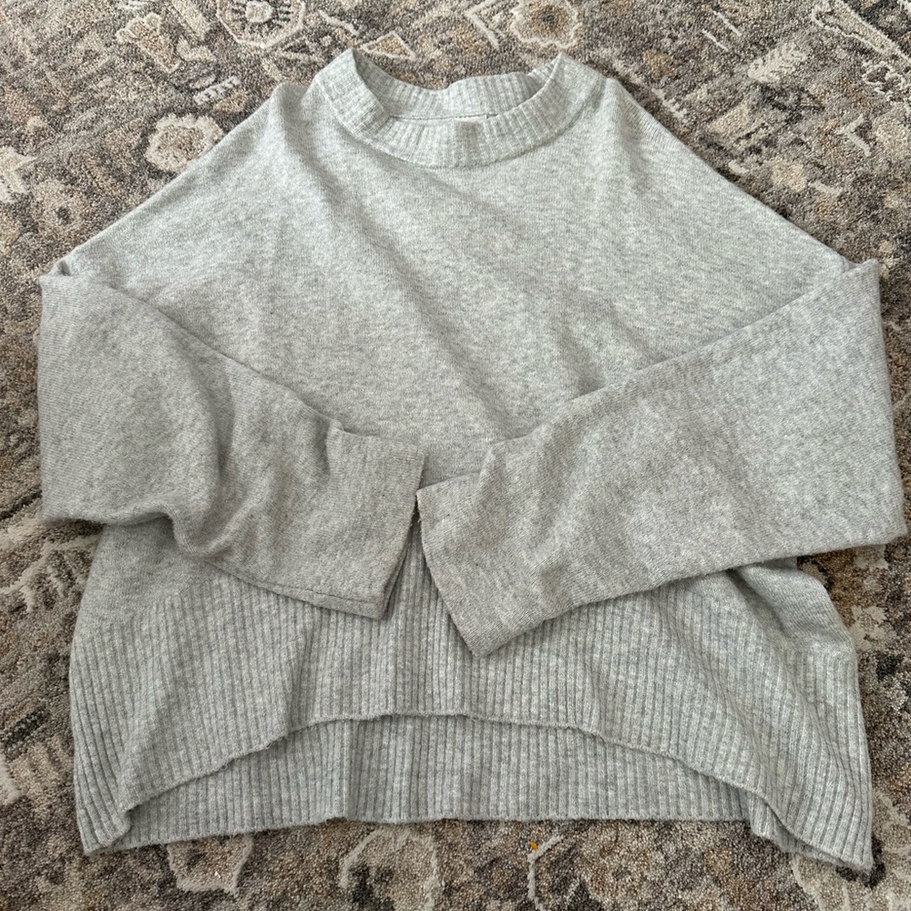 a new day Light Gray Women's Crew Neck Sweater